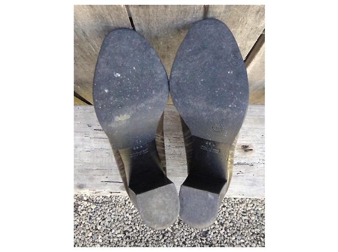 Botines Sartore de piel marrón oscuro - vista 6