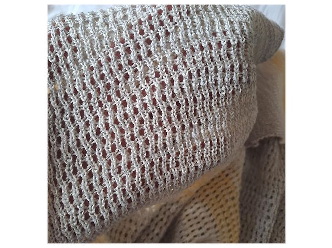 Top John Richmond in cotone grigio - vista 3