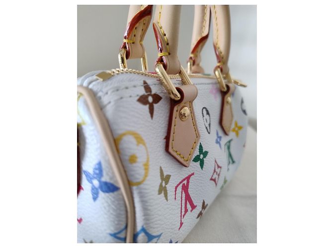 Nano speedy Louis Vuitton x Takashi Murakami nuovo di zecca Multicolore - vista 9
