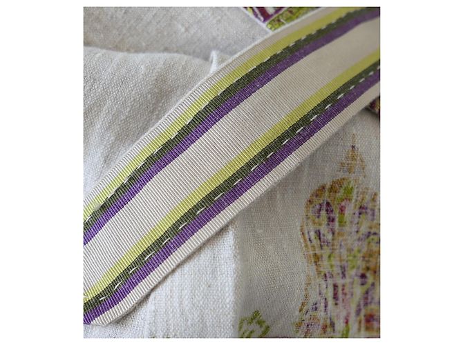 Abrigo trench de lino con estampado paisley Etro Beige - vista 9