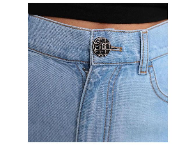 Chanel Jeansshorts Blau Größe 36 - Ansicht 11