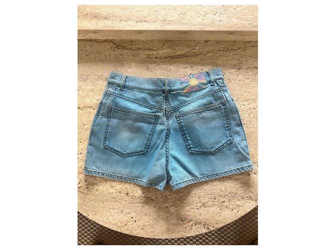 Chanel Jeansshorts Blau Größe 36 - Ansicht 3