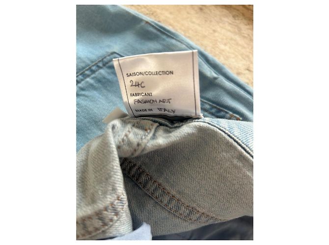 Chanel Jeansshorts Blau Größe 36 - Ansicht 6