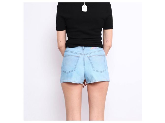 Chanel Jeansshorts Blau Größe 36 - Ansicht 9
