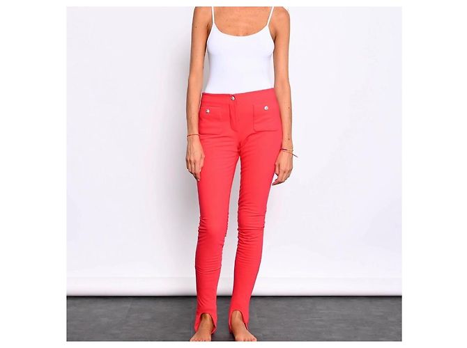 Chanel Raspberry Pink Ski Pants Polyester Size 36 - view 10