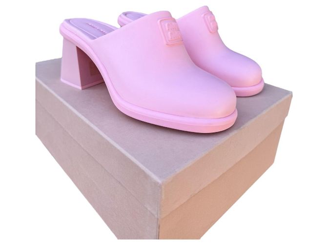 Mules Macias Miu Miu - vista 3