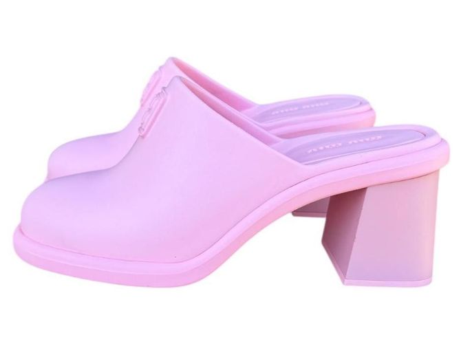 Mules Macias Miu Miu - vista 4