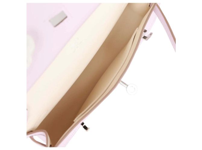 Jypsiere Hermès Mini Jypsière in pelle rosa - vista 7