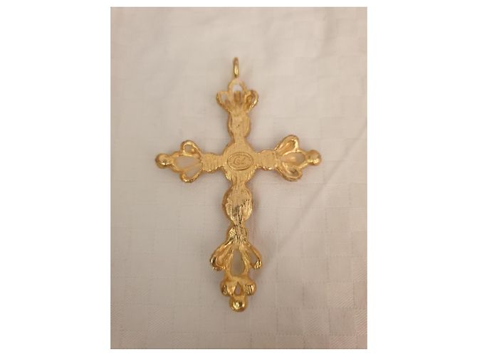Pendente Christian Lacroix Oro con Pietre Rosse D'oro - vista 2