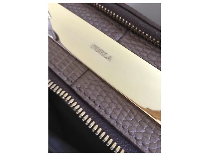 Borsa Furla in pelle taupe - vista 14