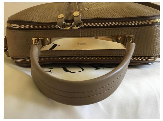 Borsa Furla in pelle taupe - vista 15
