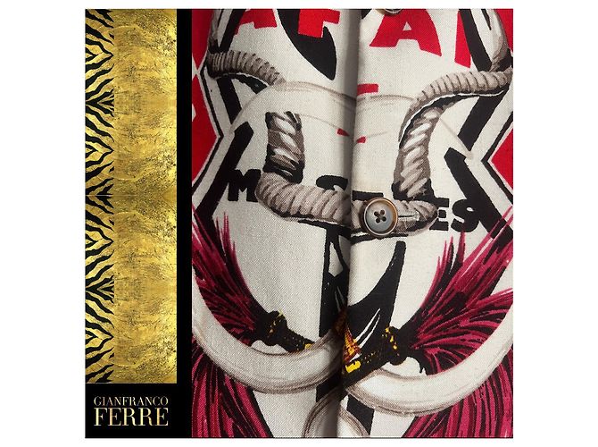Giacca vintage spettacolare di Gianfranco Ferré Multicolore - vista 10