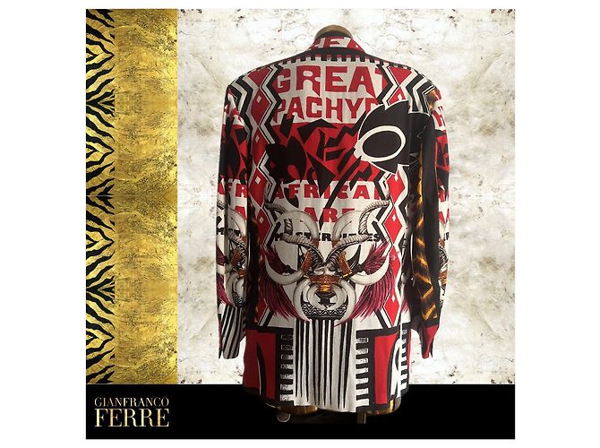 Giacca vintage spettacolare di Gianfranco Ferré Multicolore - vista 2