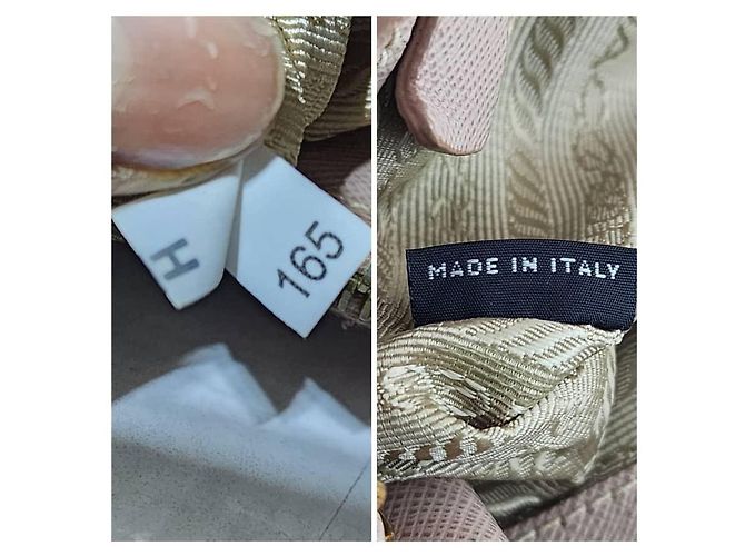 Borsa Tote Galleria in pelle Saffiano Lux di Prada, rosa chiaro - vista 8