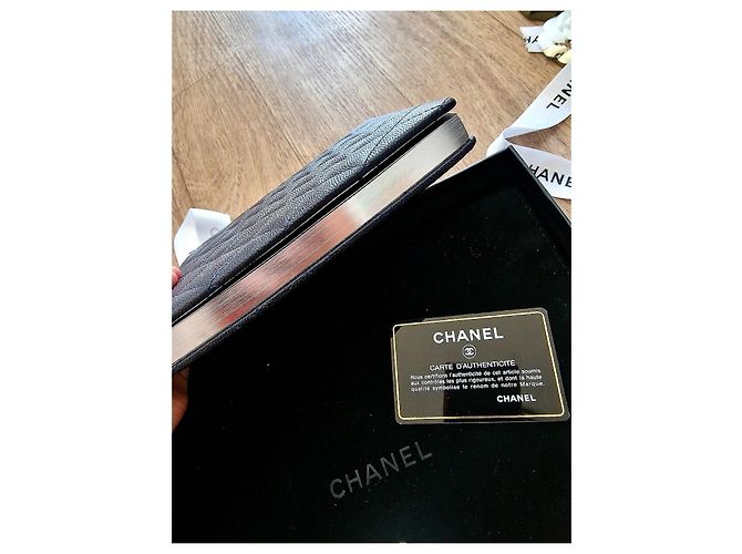 Cambon Chanel Purses, wallets, cases Navy blue - view 4