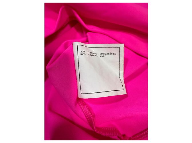 Top Chanel Rosa de Poliamida - vista 4