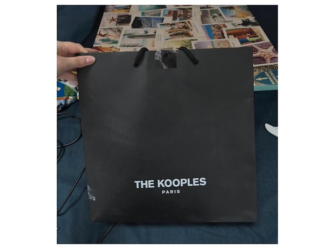 T-shirt nero The Kooples - vista 9