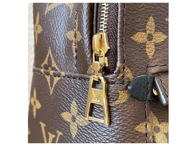 Louis Vuitton Palm Springs Mini Marrone - vista 10