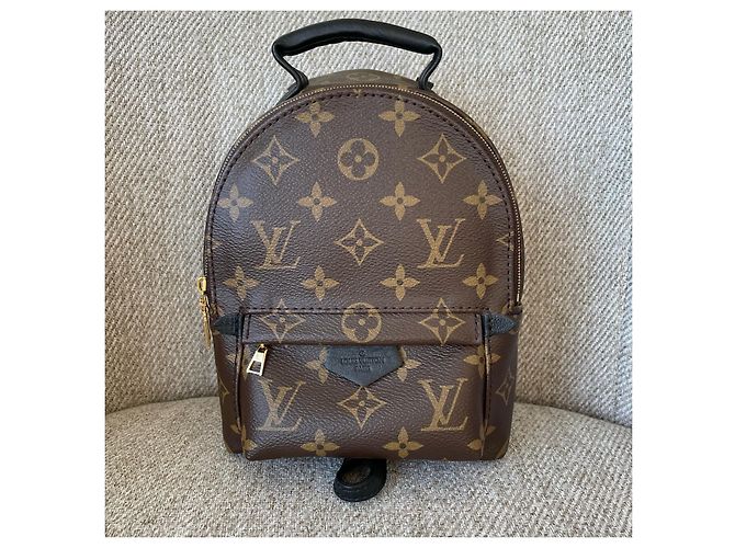 Louis Vuitton Palm Springs Mini Marrone - vista 2