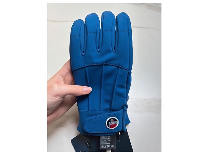 Fusalp Lederhandschuhe blau Schwarz - Ansicht 3