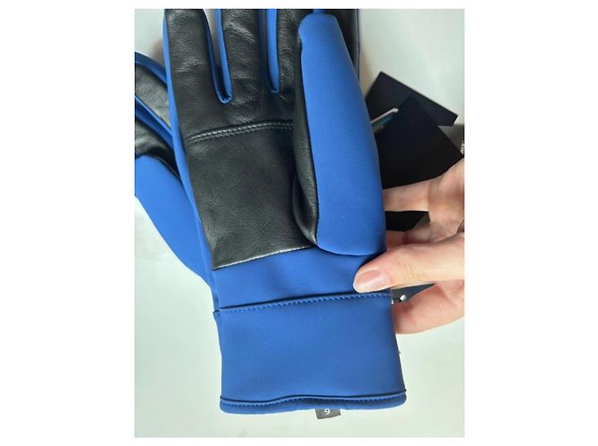 Fusalp Lederhandschuhe blau Schwarz - Ansicht 6