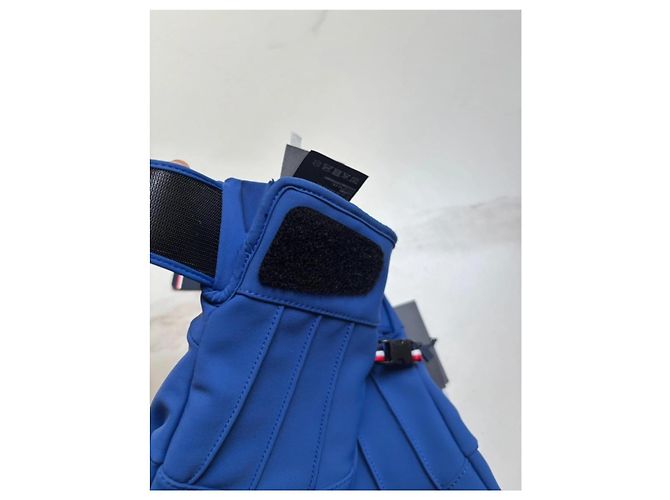 Fusalp Lederhandschuhe blau Schwarz - Ansicht 8