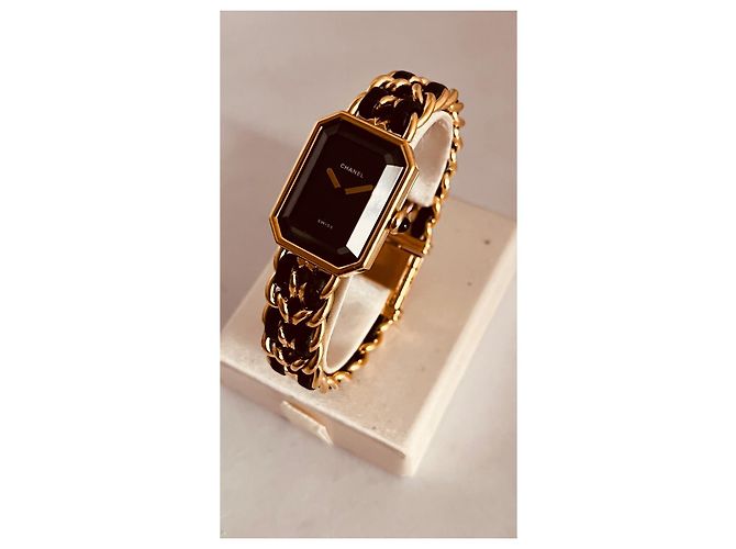 Chanel Première M Uhr goldplattiert Golden - Ansicht 3