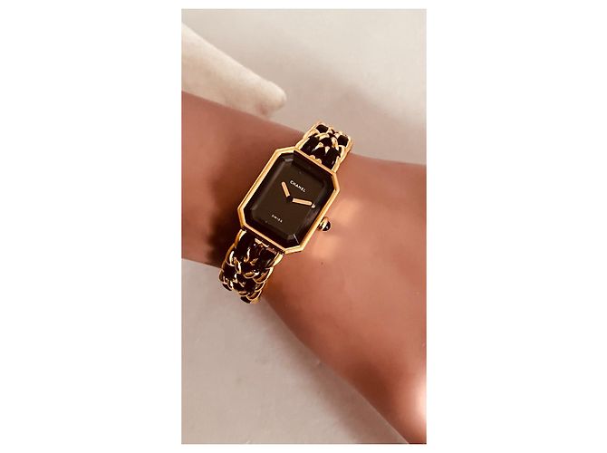 Chanel Première M Uhr goldplattiert Golden - Ansicht 6