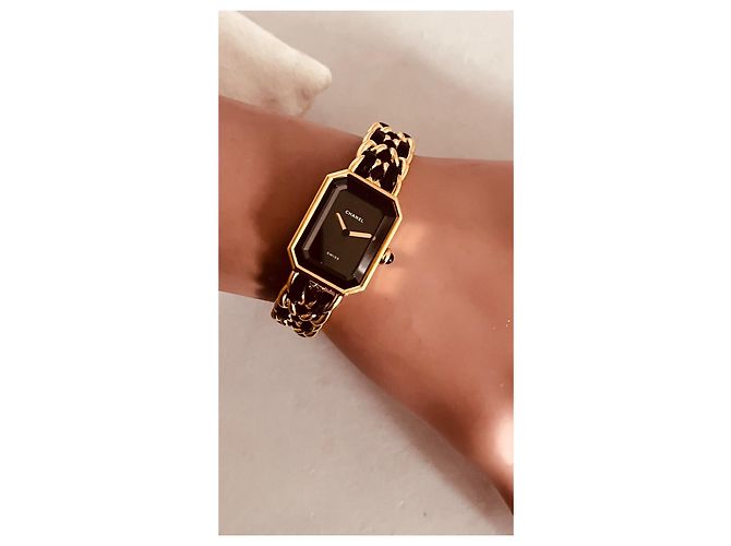 Chanel Première M Uhr goldplattiert Golden - Ansicht 9
