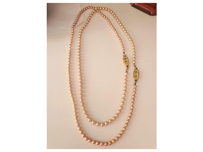 Collana vintage Christian Dior D'oro - vista 2