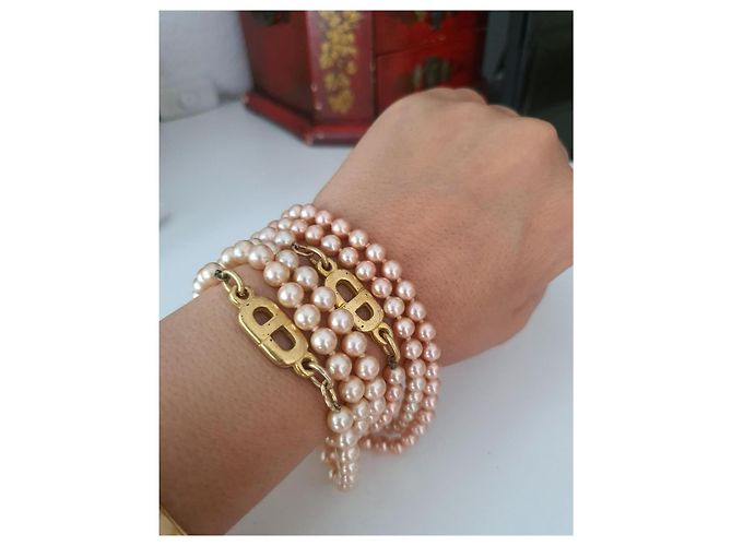 Collana vintage Christian Dior D'oro - vista 4