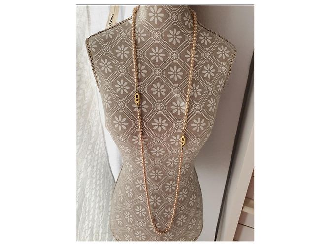 Collana vintage Christian Dior D'oro - vista 6