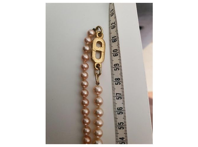 Collana vintage Christian Dior D'oro - vista 9