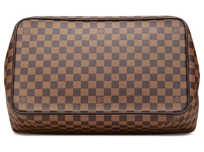 Louis Vuitton Marrone Damier Ebene Greenwich PM - vista 3