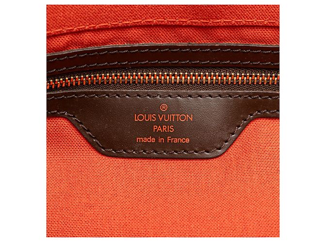 Louis Vuitton Marrone Damier Ebene Greenwich PM - vista 5