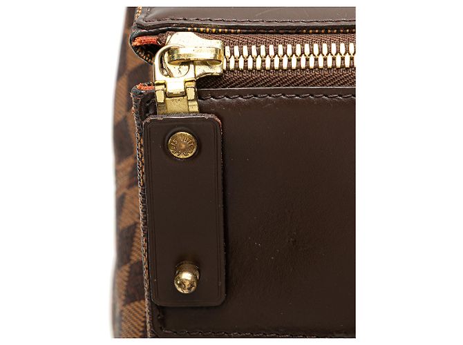 Louis Vuitton Marrone Damier Ebene Greenwich PM - vista 8