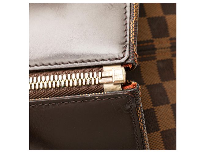 Louis Vuitton Marrone Damier Ebene Greenwich PM - vista 9