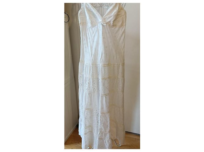 Autre Marque Marjolaine Kleid Modell 'Gedicht' Weiß - Ansicht 15