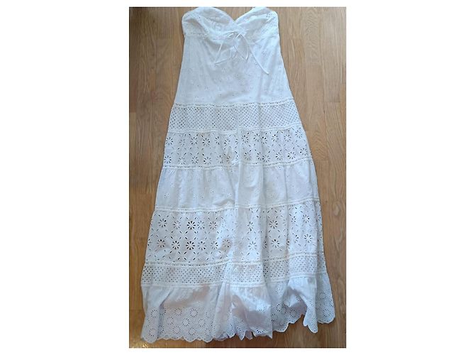 Autre Marque Marjolaine Kleid Modell 'Gedicht' Weiß - Ansicht 3