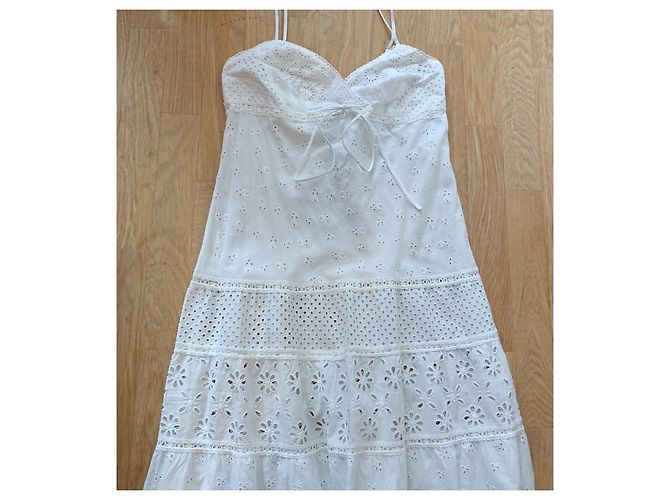 Autre Marque Marjolaine Kleid Modell 'Gedicht' Weiß - Ansicht 4