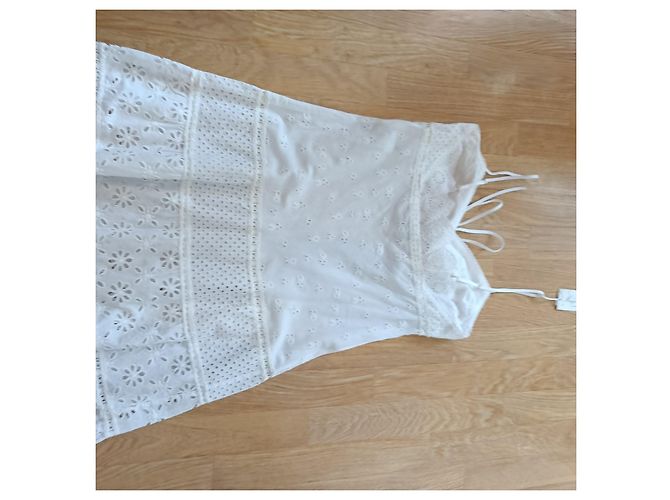 Autre Marque Marjolaine Kleid Modell 'Gedicht' Weiß - Ansicht 8