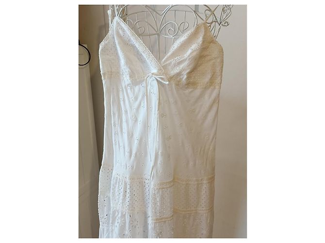 Autre Marque Marjolaine Kleid Modell 'Gedicht' Weiß - Ansicht 9
