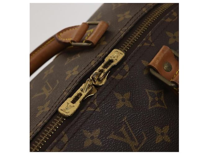 LOUIS VUITTON Monogram Keepall 55 Borsa Boston M41424 LV Auth fm4599 Monogramma - vista 10