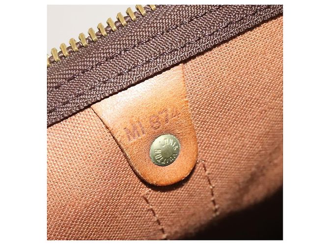 LOUIS VUITTON Monogram Keepall 55 Borsa Boston M41424 LV Auth fm4599 Monogramma - vista 12