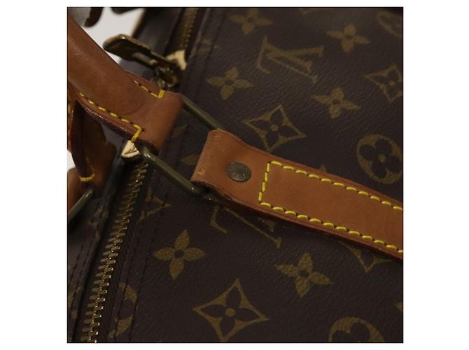 LOUIS VUITTON Monogram Keepall 55 Borsa Boston M41424 LV Auth fm4599 Monogramma - vista 18