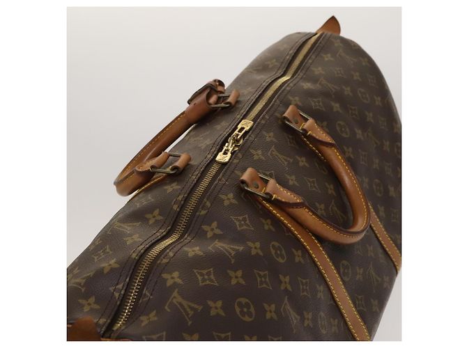 LOUIS VUITTON Monogram Keepall 55 Borsa Boston M41424 LV Auth fm4599 Monogramma - vista 6
