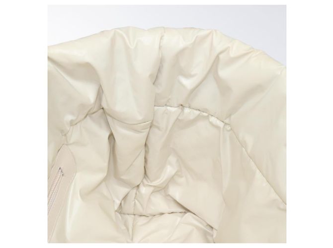 CHANEL Coco Cocoon PM Handtasche Nylon Weiß Mehrfarbig Silber CC Auth bs25111 Mehrfarben - Ansicht 21