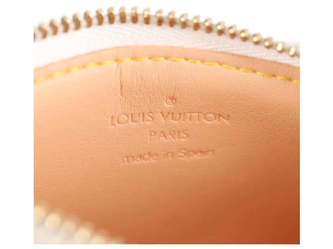 LOUIS VUITTON Monogramm Multicolor Pochette Cles Tasche Weiß M92655 Auth MX081SM - Ansicht 17