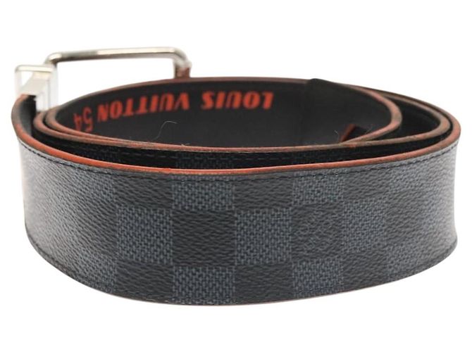 LOUIS VUITTON Damier Cobalt Gürtel M0156 LV Auth bs24797 - Ansicht 3