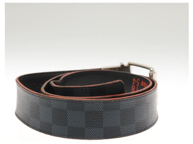 LOUIS VUITTON Damier Cobalt Gürtel M0156 LV Auth bs24797 - Ansicht 5